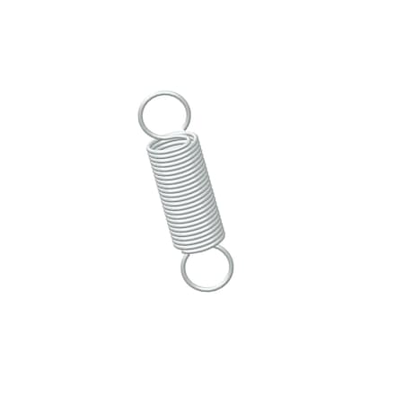 Extension Spring, O= .125, L= .50, W= .011